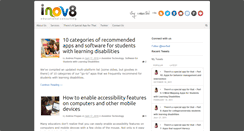 Desktop Screenshot of inov8-ed.com